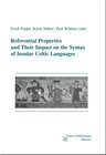 Buchcover Referential Properties and Their Impact on the Syntax of Insular Celtic Languages