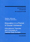 Buchcover Education in a Period of Social Upheaval