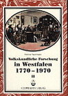 Buchcover Volkskundliche Forschung in Westfalen von 1770-1970