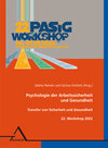 Buchcover 22. Workshop Psychologie der Arbeitssicherheit und Gesundheit