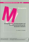 Buchcover Energieeffizienz, Strukturwandel und Produktionsentwicklung der deutschen Industrie