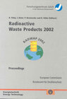 Buchcover Radioactive waste products 2002