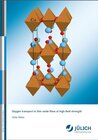 Buchcover Oxygen transport in thin oxide films at high field strength