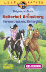 Buchcover Reiterhof Kronsberg. Ferienstress und Reiterglück
