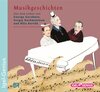 Buchcover Musikgeschichten. Aus dem Leben von George Gershwin, Sergeij Rachmaninov und Béla Bartók