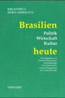 Buchcover Brasilien heute. Politik, Wirtschaft, Kultur