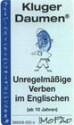 Buchcover Kluger Daumen - Unregelmässige Verben im Englischen