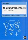 Buchcover 25 Grundrechentests