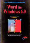 Buchcover Word für Windows 6.0