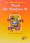 Buchcover Word für Windows 95