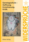 Buchcover Ganztagsschule - Hoffnung. Ernüchterung. Kritik