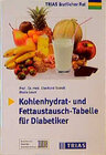 Buchcover Kohlenhydrat- und Fettaustausch-Tabelle für Diabetiker