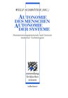 Buchcover Autonomie des Menschen – Autonomie der Systeme