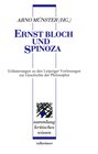 Buchcover Ernst Bloch und Spinoza