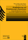 Buchcover Ausgliederung und Privatisierung in Kommunen