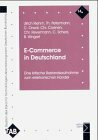 Buchcover E-Commerce in Deutschland