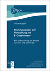 Buchcover Strukturwandel der Verwaltung mit eGovernment