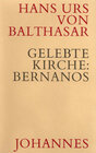 Buchcover Gelebte Kirche: Bernanos