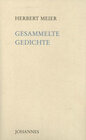 Buchcover Gesammelte Gedichte