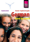 Buchcover Reise Know-How Kauderwelsch German - word by word (Deutsch als Fremdsprache, englische Ausgabe)