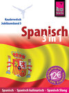 Buchcover Reise Know-How Kauderwelsch Spanisch 3 in 1: Spanisch, Spanisch kulinarisch, Spanisch Slang