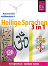 Buchcover Reise Know-How Sprachführer Heilige Sprachen 3 in 1: Hieroglyphisch, Sanskrit, Latein