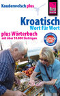 Buchcover Reise Know-How Sprachführer Kroatisch - Wort für Wort plus Wörterbuch