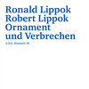 Buchcover Ronald Lippok/Robert Lippok. Ornament und Verbrechen