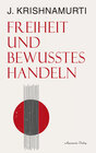 Buchcover Freiheit und bewusstes Handeln