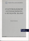 Buchcover Stadtökologische Untersuchungen in Reykjavik, Island