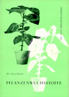 Buchcover Pflanzenwuchsstoffe