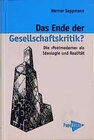 Buchcover Das Ende der Gesellschaftskritik?