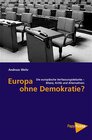 Buchcover Europa ohne Demokratie?