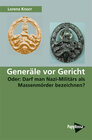 Buchcover Generäle vor Gericht