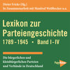 Buchcover Lexikon zur Parteiengeschichte 1789-1945