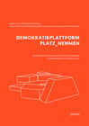 Buchcover DEMOKRATIEPLATTFORM PLATZ_NEHMEN