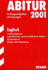 Buchcover STARK Abitur-Prüfungen Englisch - LK Gymnasium Baden-Württemberg