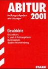 Buchcover STARK Abitur-Prüfungen Geschichte - gk Gymnasium Baden-Württemberg