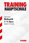 Buchcover STARK Hauptschule-Training Mathematik - Mathematik 7.-9. Klasse