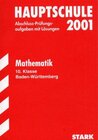 Buchcover Abschluss-Prüfungsaufgaben Werkrealschule Baden-Württemberg / Mathematik 10. Klasse 2008