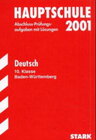 Buchcover Abschluss-Prüfungsaufgaben Werkrealschule Baden-Württemberg / Deutsch 10. Klasse 2008