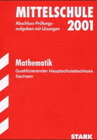 Buchcover STARK Abschluss-Prüfungen Mittelschule - Qualifizierender Hauptschulabschluss Mathematik Sachsen