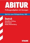 Buchcover STARK Abitur-Prüfungen Deutsch - Mündliche Prüfung LK und gk Gymnasium Baden-Württemberg