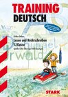 Buchcover STARK Training Deutsch - Lesen und Rechtschreiben 1. Klasse