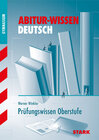 Buchcover STARK Abitur-Wissen - Deutsch Prüfungswissen Oberstufe