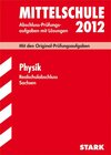 Buchcover Training Abschlussprüfung Oberschule Sachsen / Realschulabschluss Physik 2012