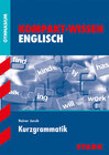 Buchcover STARK Kompakt-Wissen Gymnasium - Englisch Kurzgrammatik