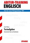 Buchcover STARK Abitur-Training - Englisch Literarische Texte und Sachtexte für die Oberstufe