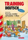 Buchcover STARK Training Deutsch - Texte lesen, verstehen und bearbeiten 2. Klasse
