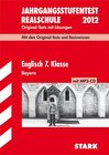 Buchcover Jahrgangsstufentest Realschule Bayern / Englisch 7. Klasse mit MP3-CD 2012